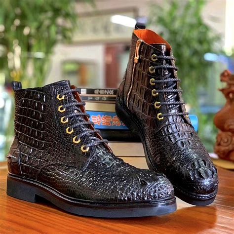 real alligator boots sale